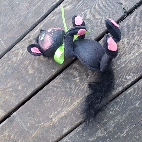 ANNALEE DOLLS Vintage 1992 Black Cat 10" - Picture 7 of 8